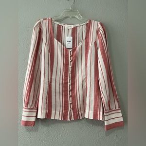 BOHME button L/S top size Large and XS
